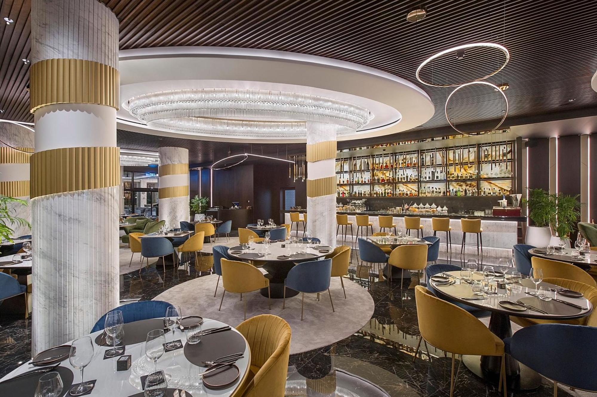 Adams Beach Hotel & Spa (Adults Only) Ayia Napa Luaran gambar The restaurant